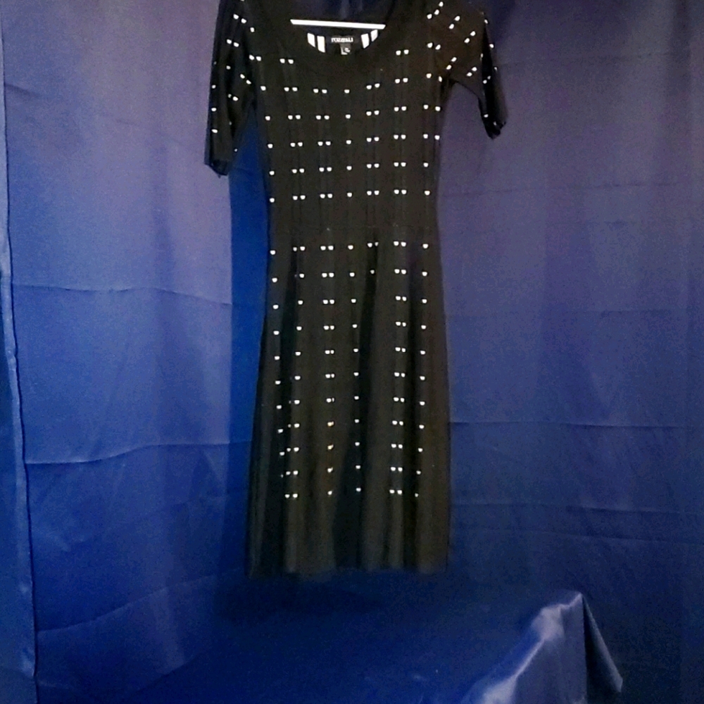 Short sleeve sweater dress